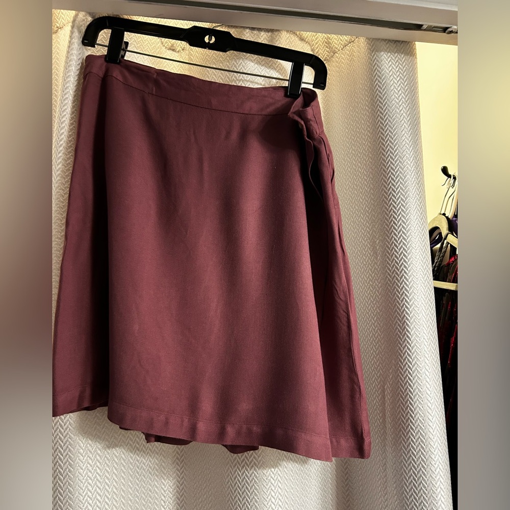 Blush rose wrap skirt